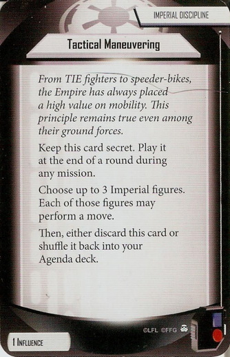 Imperial Discipline card: /images/agendaDecks/Core Game/Tactical Maneuvering.jpg